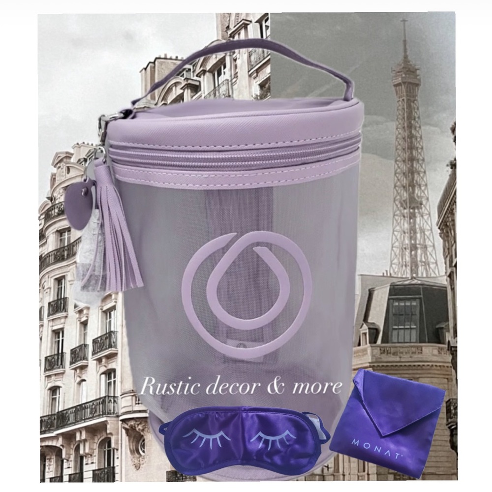 Monat Mesh Travel Bag + Bonus Sleep Eye Mask